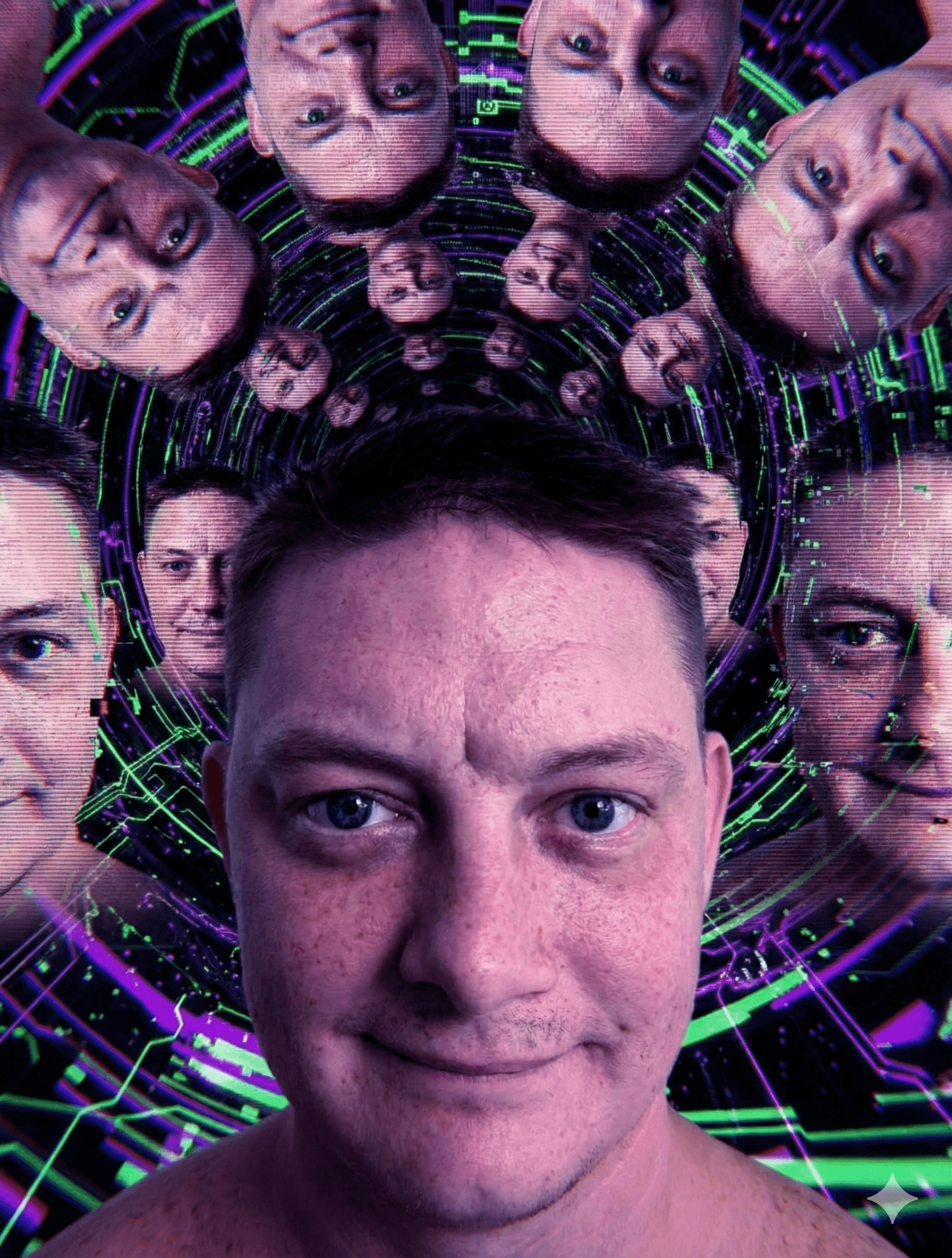 Infinite Connor - Contact Background