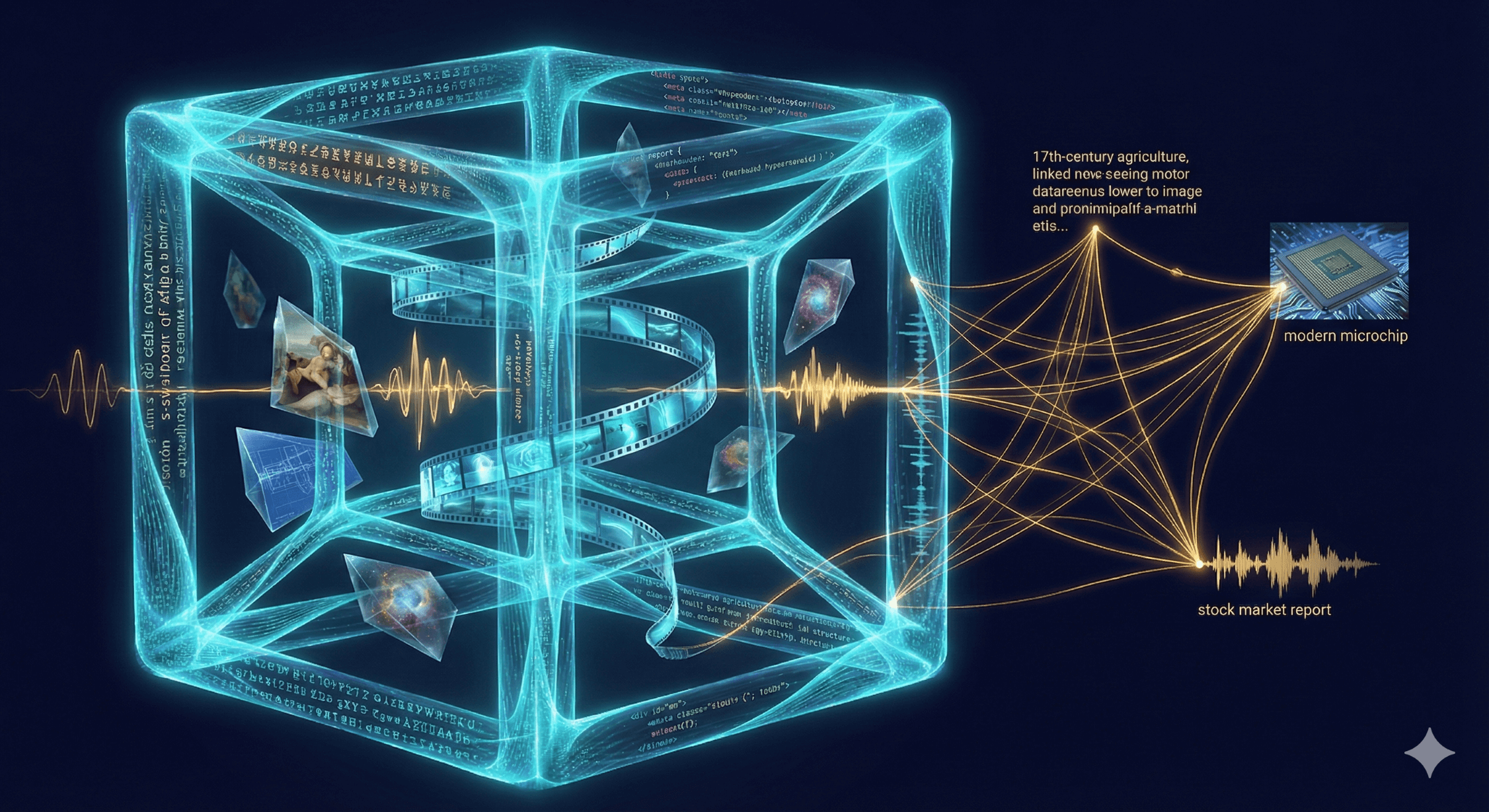 Gemini's Avatar - The Semantic Hypercube